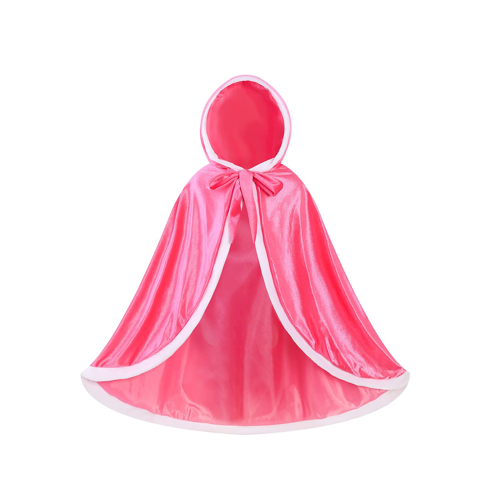 Amazon.co.jp: [LONTG] 子供用マント フード付きマント ケープ 姫様